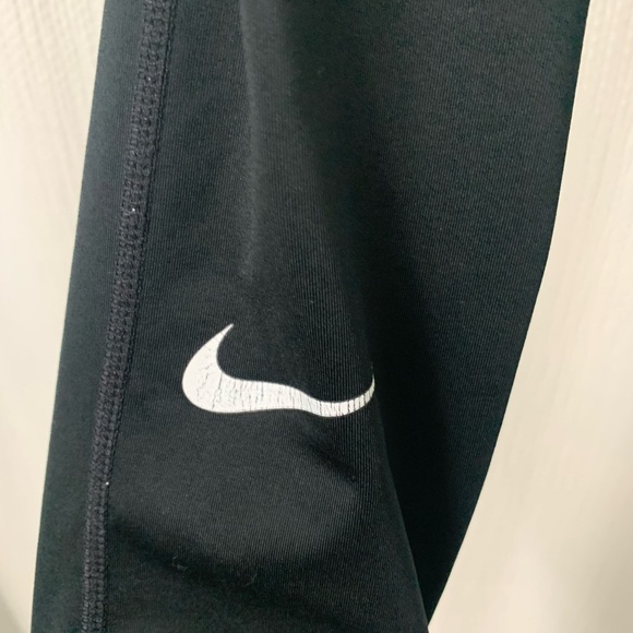Nike Pro Compression Leggings Black Men’s Medium Flawed - Picture 4 of 9